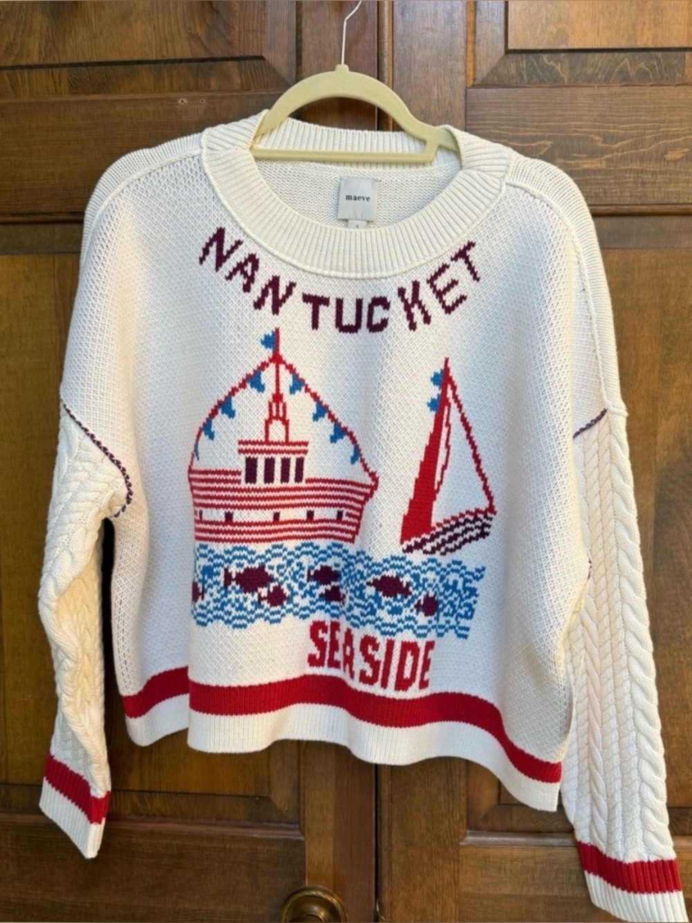 Anthropologie Maeve Nantucket Sweater - Picture 3 of 3